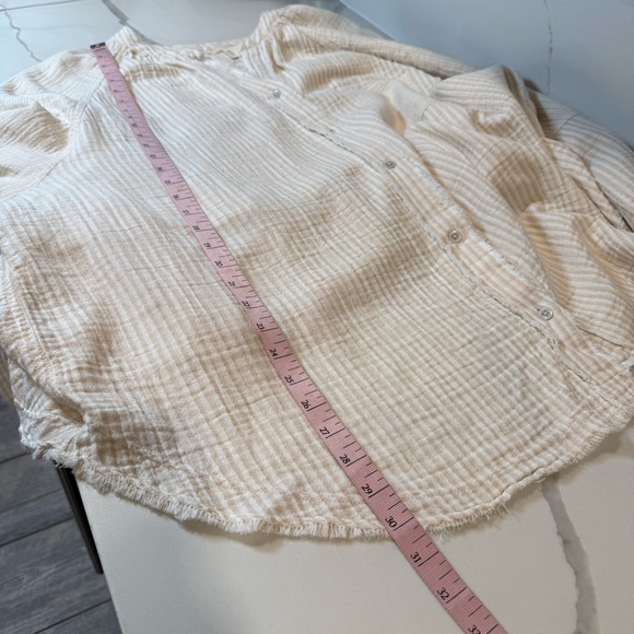 Aerie women's Daybreak coverup shirt size XL resortwear swim coverup beach NWT - Picture 13 of 15